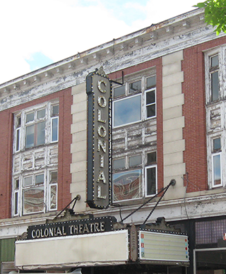 Marquee, Colonial Theater